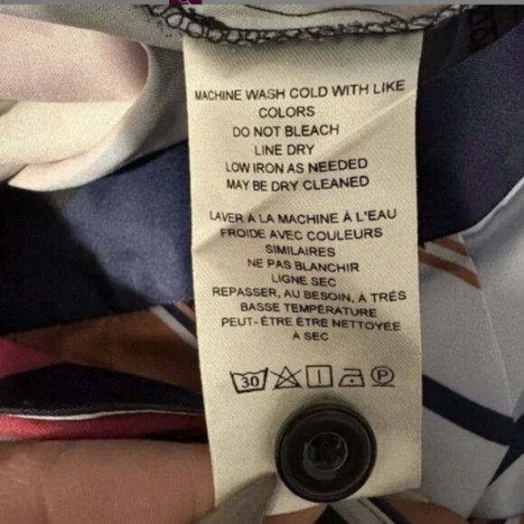 ANTHROPOLOGIE MAEVE Striped Satin Balloon Leg Pants Size 12 - Picture 6 of 13